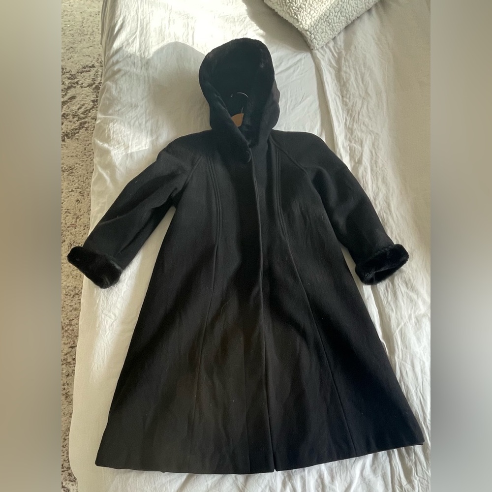 Stephanie Matthews Kids Wool Dress Coat